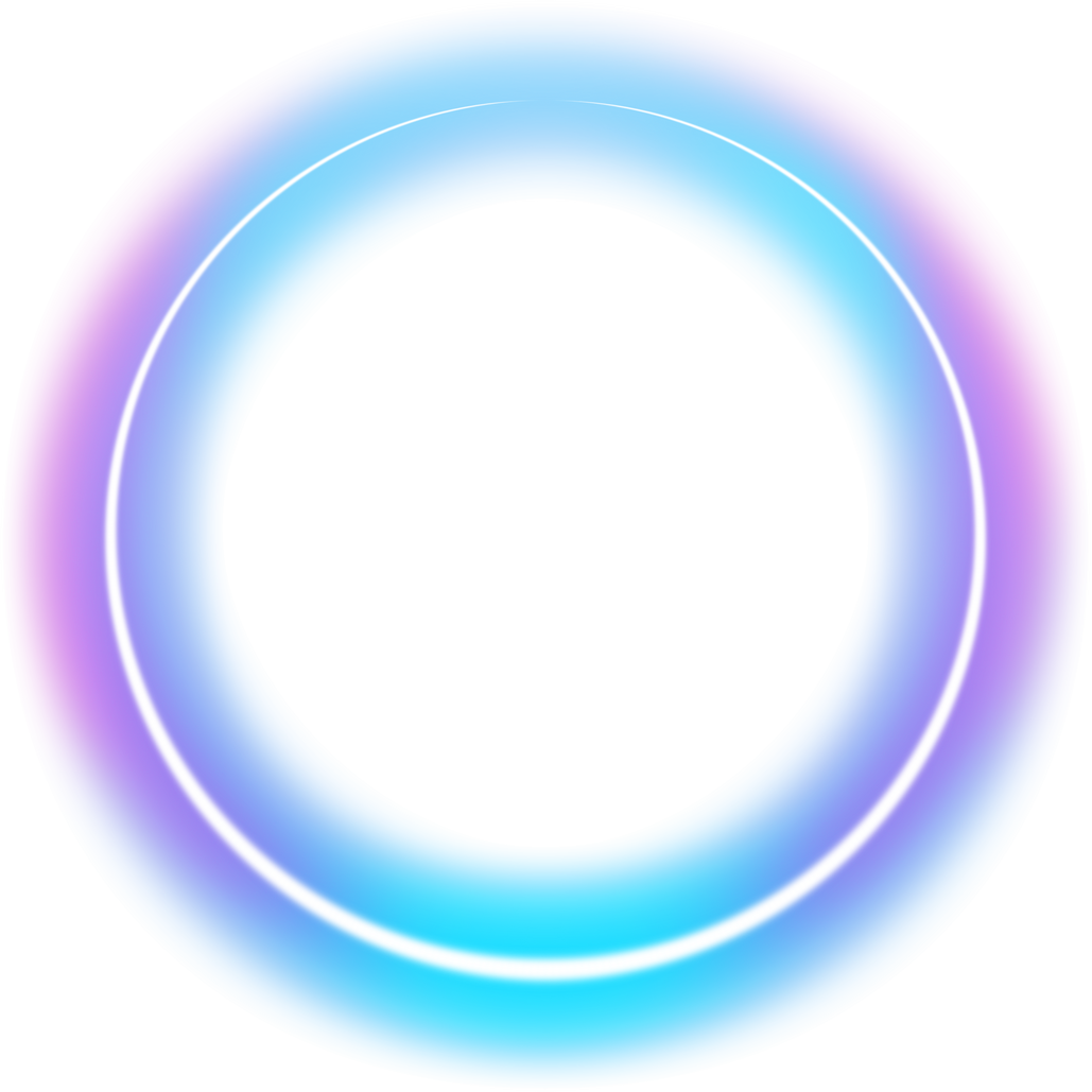 Glowing Neon Circle